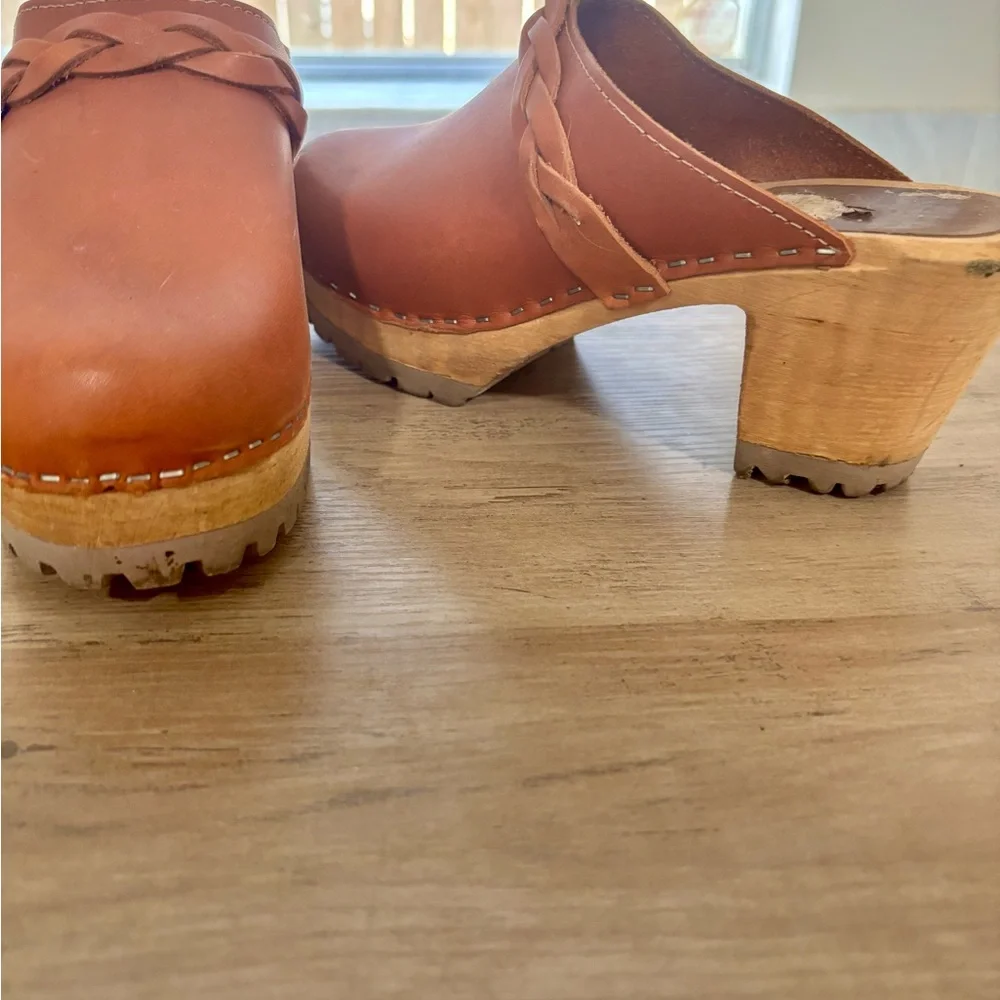 Free People x MIA Elsa Brown Leather Mules - Picture 7 of 16